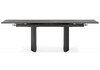 Миниатюра фото керамический стол раскладной woodville монерон 180x90 nero marquina / черный 621196 | 220svet.ru