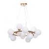 Миниатюра фото подвесная люстра lumina deco marsiada ldp 6033-15 md | 220svet.ru