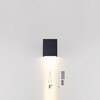 Миниатюра фото уличный фасадный светильник odeon light arrow 7188/5wl черный | 220svet.ru