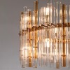 Миниатюра фото подвесная люстра arte lamp crystalla a4111lm-16go | 220svet.ru