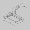 Миниатюра фото ввод питания maytoni accessories for tracks radity tra084b-11w | 220svet.ru