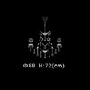 Миниатюра фото люстра md09054-12b illuminati | 220svet.ru