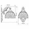 Миниатюра фото бра velante 830-801-01 | 220svet.ru