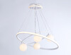 Миниатюра фото подвесная светодиодная люстра с пультом ду ambrella light comfort fl66321 | 220svet.ru