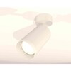 Миниатюра фото комплект накладного светильника ambrella light techno spot xm6322010 swh/fr белый песок/белый матовый (a2202, c6322, n6246) | 220svet.ru