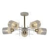 Миниатюра фото люстра toplight chloe tl1253d-05wg | 220svet.ru