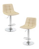 Миниатюра фото стул барный dobrin tailor lm-5017-n_ch-m_el-cream-11064 | 220svet.ru
