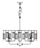 Миниатюра фото подвесная люстра rivoli waltraud 1028-206 б0052465 | 220svet.ru