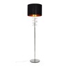 Миниатюра фото торшер lumina deco milari ldf 5530 chr+bk | 220svet.ru
