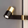 Миниатюра фото бра imperium loft ross black left 248448-01 | 220svet.ru