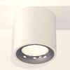 Миниатюра фото комплект накладного светильника ambrella light techno spot xs7531022 swh/psl белый песок/серебро полированное (c7531, n7012) | 220svet.ru