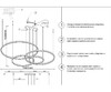 Миниатюра фото подвесной светодиодный светильник kink light тор 08204,36pa(4000k) | 220svet.ru
