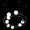 Миниатюра фото подвесная люстра loft it infinite 10155/800 gold | 220svet.ru