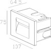 Миниатюра фото встраиваемый светильник deko-light yvette i a 763004 | 220svet.ru