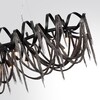 Миниатюра фото подвесная люстра odeon light chainy 5067/10 черный | 220svet.ru