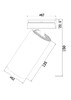 Миниатюра фото потолочный светодиодный светильник maytoni focus led c057cl-l12b4k | 220svet.ru