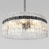 Миниатюра фото подвесная люстра loft it nevada 10297/600 pearl black | 220svet.ru