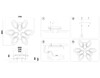 Миниатюра фото потолочный светодиодный светильник с пультом ambrella light acrylica fa8933 | 220svet.ru