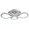 Миниатюра фото потолочная светодиодная люстра profit light 8038/2+2 chr | 220svet.ru