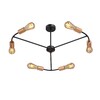 Миниатюра фото потолочная люстра vitaluce v3025-1/6pl | 220svet.ru