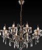 Миниатюра фото подвесная люстра toplight zoe tl7220d-08ab | 220svet.ru