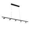 Миниатюра фото подвесная светодиодная люстра loft it sign 10260/5 black | 220svet.ru