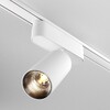 Миниатюра фото трековый магнитный светодиодный светильник maytoni focus led tr103-1-12w4k-m-w | 220svet.ru