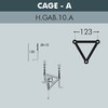 Миниатюра фото садовый светильник-столбик fumagalli aloe`.r/g250 g25.163.000.wxe27 | 220svet.ru