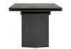 Миниатюра фото керамический стол раскладной woodville монерон 180x90 nero marquina / черный 621196 | 220svet.ru