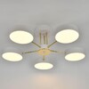 Миниатюра фото потолочная светодиодная люстра escada rune 10262/5led | 220svet.ru