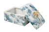 Миниатюра фото шкатулка голубая со стрекозой garda decor 55rd6078l | 220svet.ru